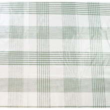 (Green Checked) Square Tablecloth.140x140cm PVC Fiber Table Cloth.