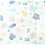 (Blue Bush) Square Tablecloth.140x140cm PVC Fiber Table Cloth. 1