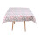 (Red Hitit) Square Tablecloth.140x140cm PVC Fiber Table Cloth. 3