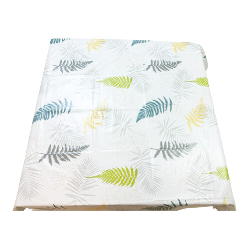 (Leaf) Square Tablecloth.140x140cm PVC Fiber Table Cloth. 1