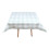 (Green Checked) Square Tablecloth.140x140cm PVC Fiber Table Cloth. 3