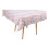 (Red Hitit) Square Tablecloth.140x140cm PVC Fiber Table Cloth. 5