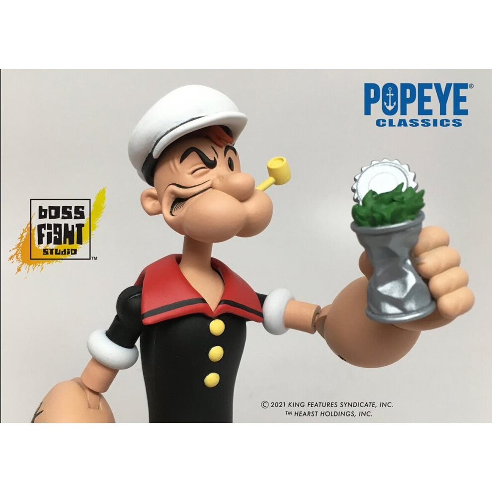 Popeye Classics Popeye the Sailor Man 1:12 Scale Action Figure