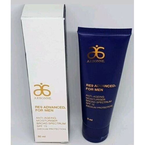 Arbonne ARBONNE RE9 ADVANCED FOR MEN ANTI AGEING SPF15 MOISTURISER   50ML