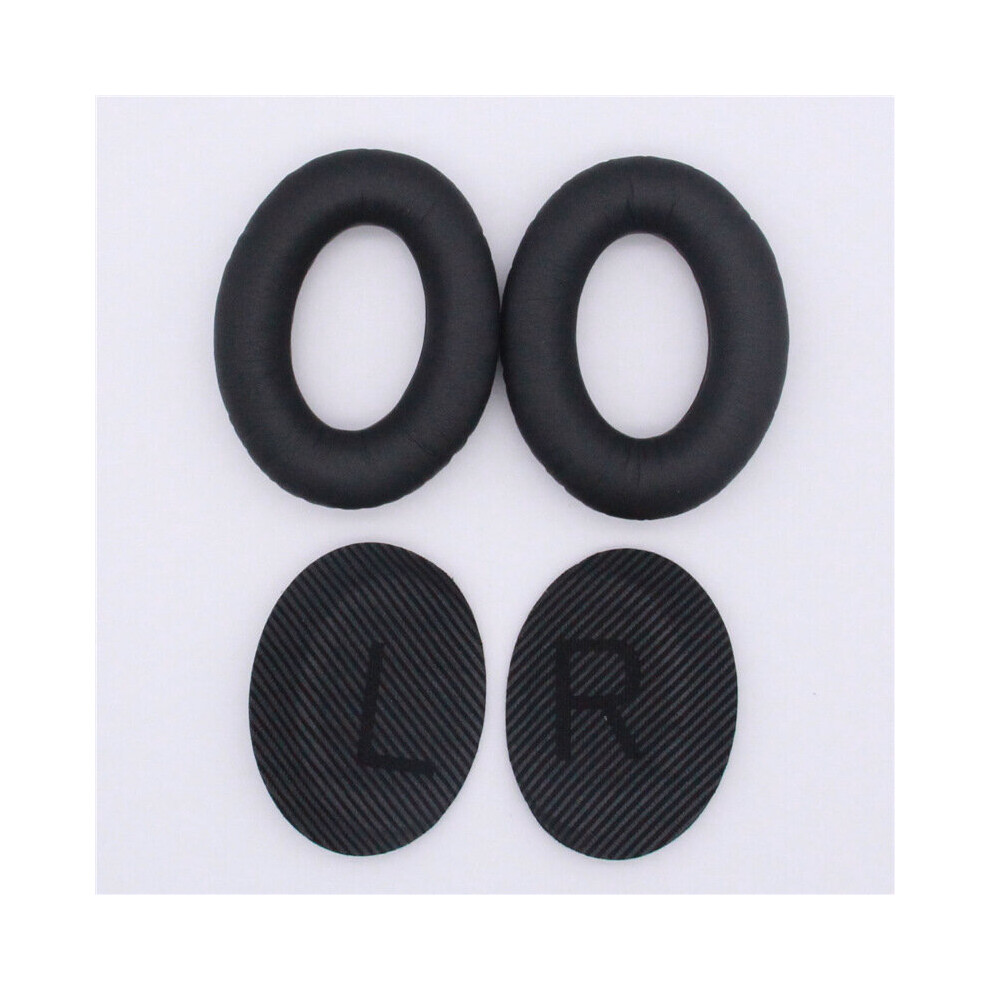 Replacement Ear Pads For Bose Qc2/Qc15/Ae2/Qc25/Qc35 - Black 4893385527363