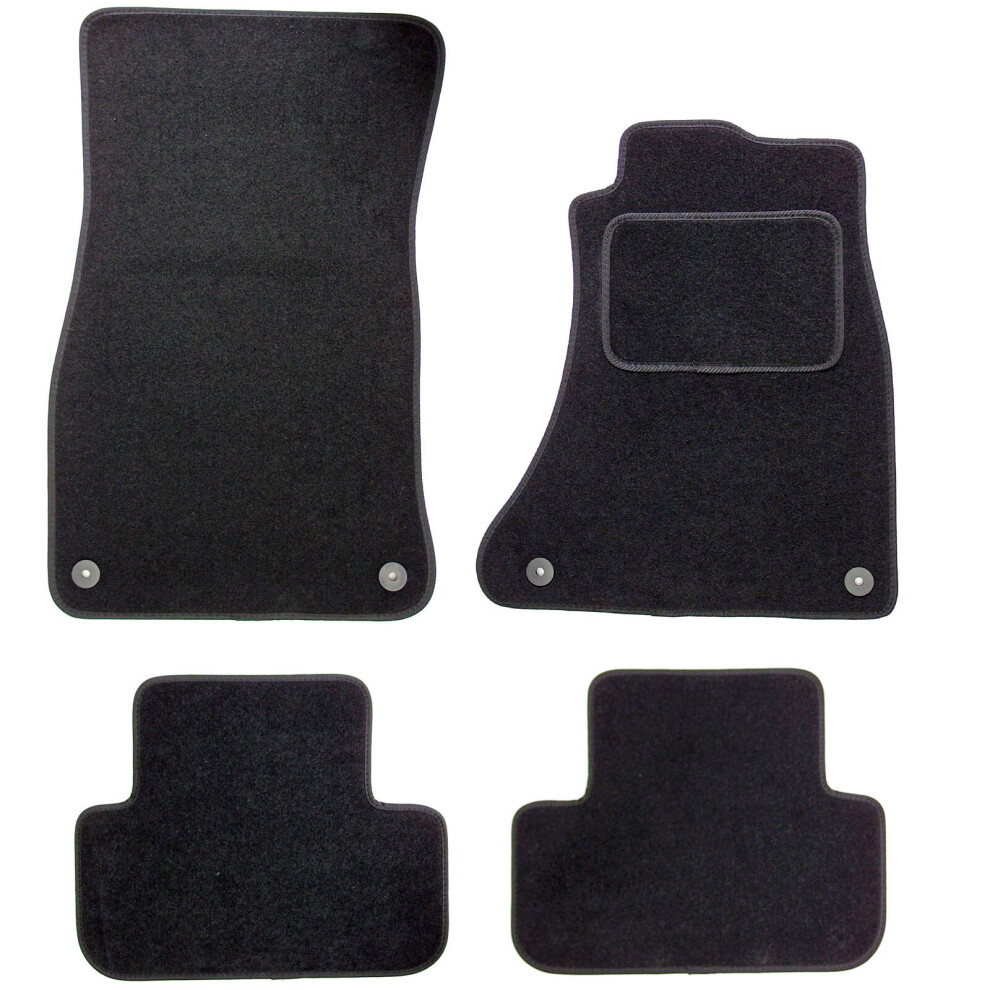 Audi A4 B8 2008-2015 Car Mats Tailored Carpet 4pcs Floor Set Easimat