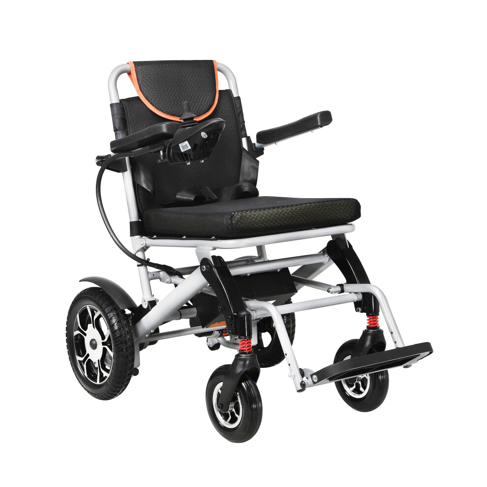 Angel Mobility Electric Lightweight Folding Power Wheelchair Mobility Scooter 4mph Portable Travel Powerchair