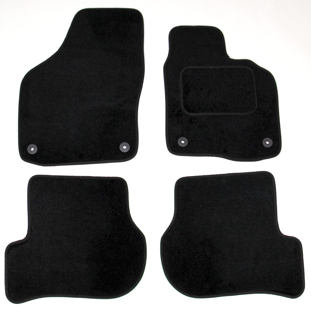 VW Volkswagen Golf MK6 2008-2013 Carpet Car Mats 4pc Floor Easimat