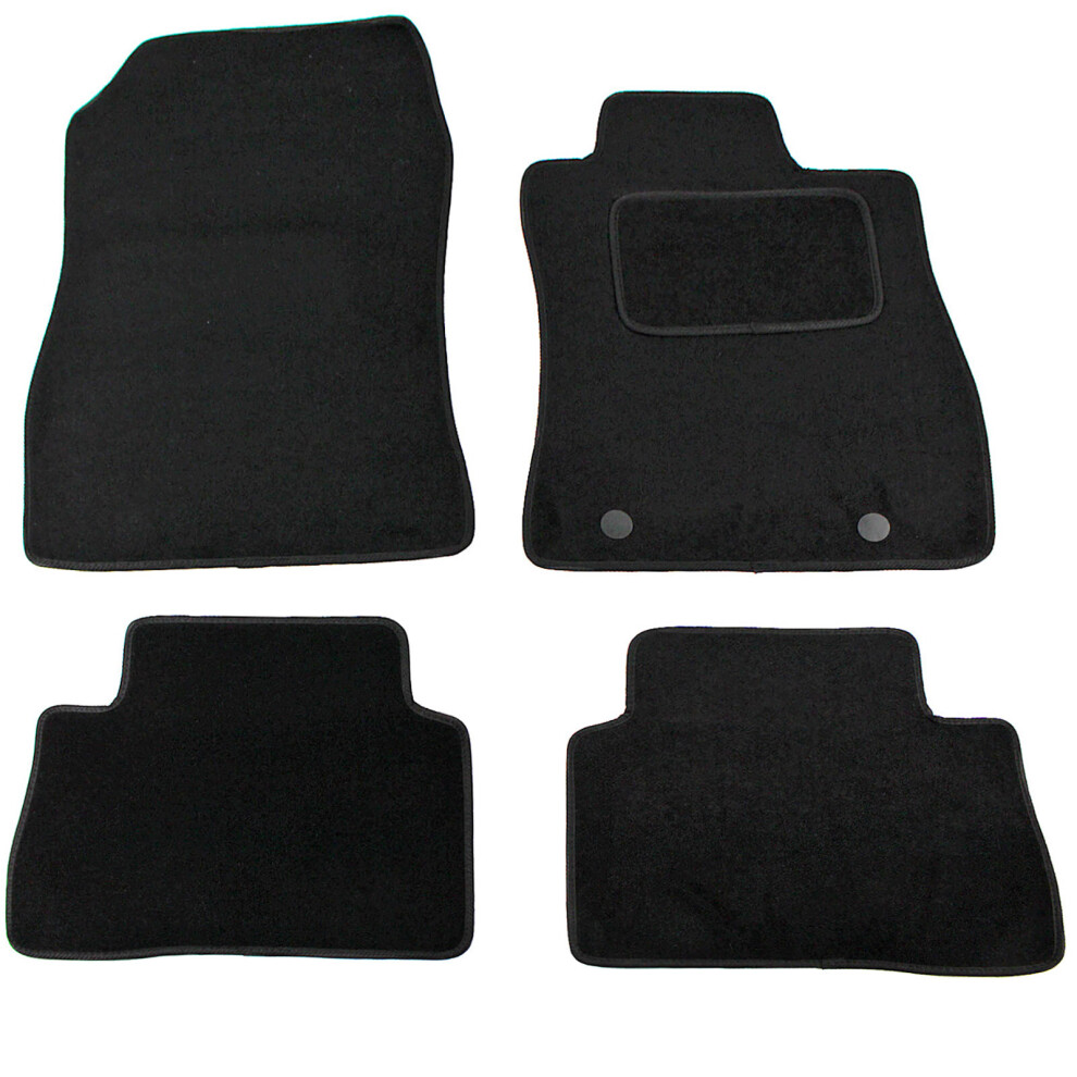 Nissan Juke 2010 on Tailored Carpet Car Mats 4pcs Floor Set Easimat