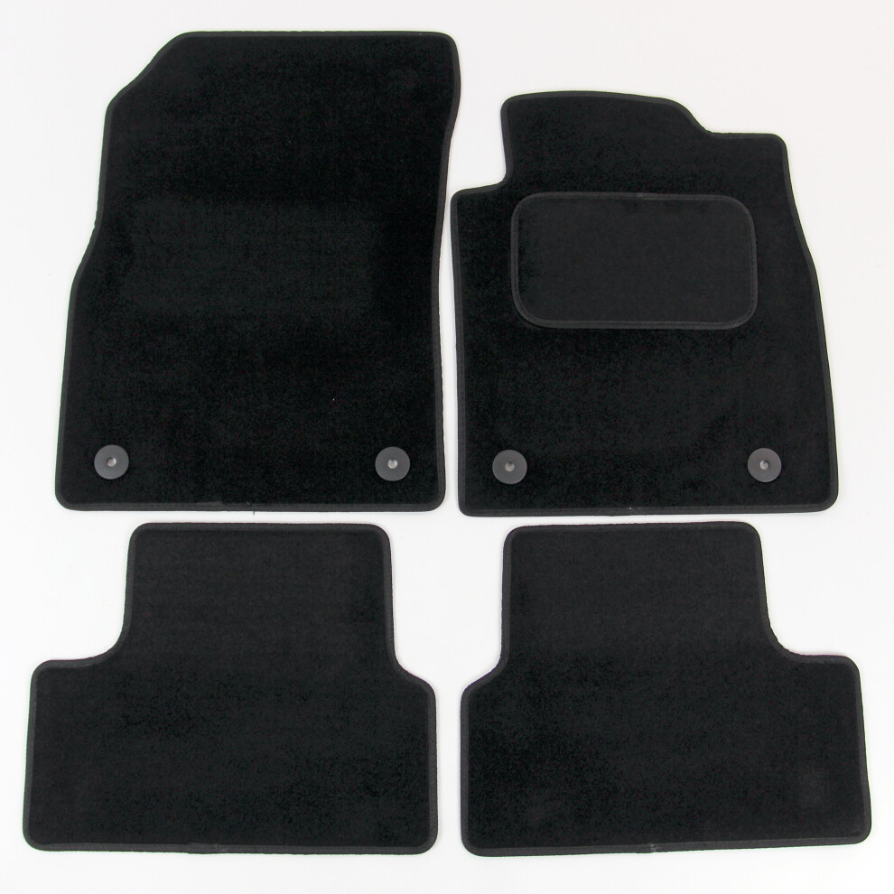 Vauxhall Astra J Mk6 Carpet Car Mats 2010-2015 Tailored 4pcs Easimat