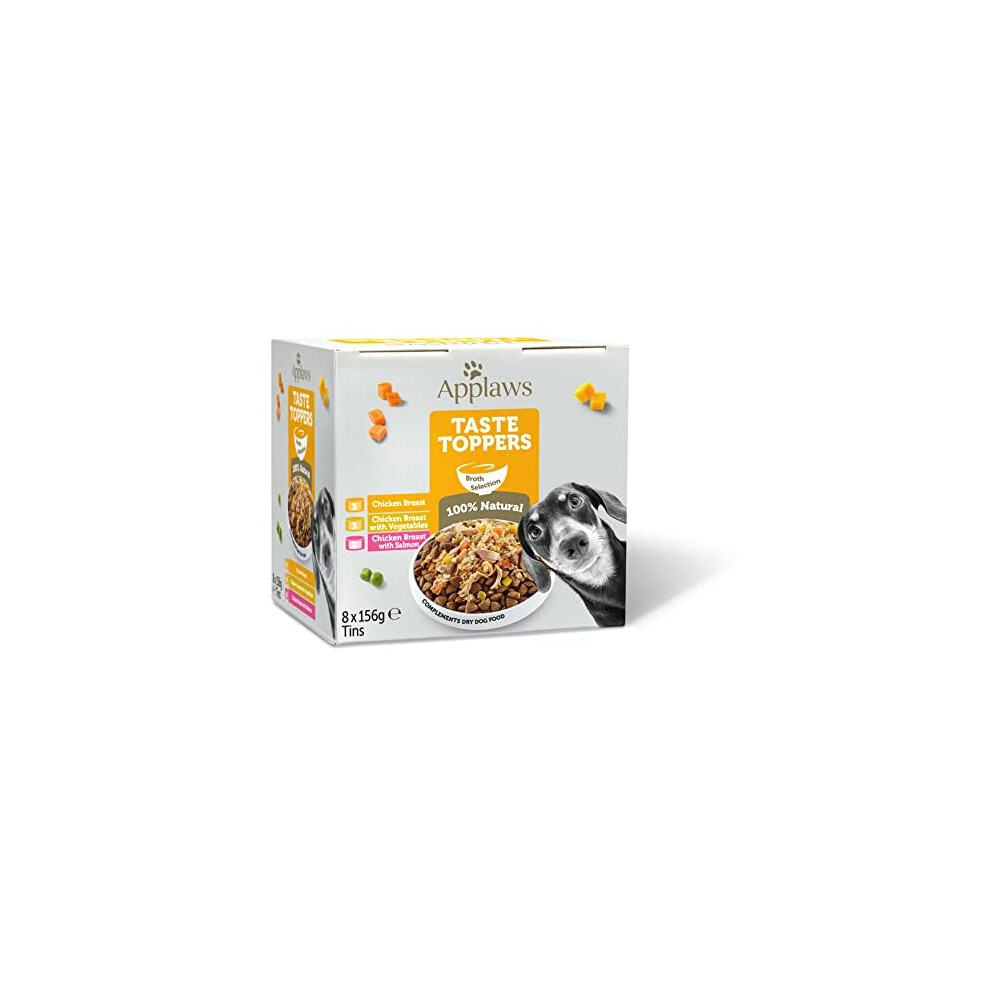 Applaws Taste Toppers Mixed Pack 8 X 156G - Broth Mixed Pack - Image 6