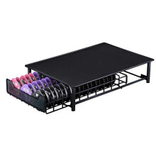 EXZACT Coffee Capsule Storage Drawer and Machine Stand 2-in-1 for Tassimo Machine, Capacity 60 Pods ? Matte Finish Top, Anti-Slip, Anti-Vibration