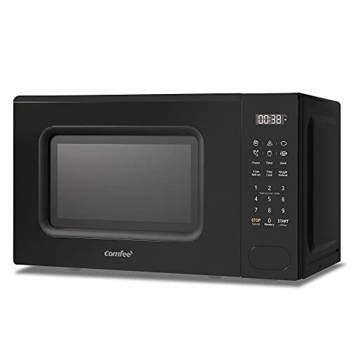 COMFEE' 700w 20 Litre Digital Microwave Oven with 6 Cooking Presets, Express Cook, 11 Power