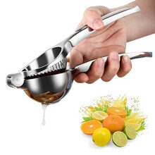 HERUIO Lemon Squeezer Manual - Heavy Duty - Manual Citrus Juicers, Press Hand Lime Citrus Fruit Juicer, Safe Quick and Effective Juicing, Super Easy