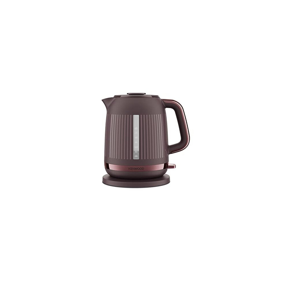 Kenwood Dusk Electric Kettle, 360? Swivel Base, Water Level Indicator, Cord Storage, Boil-Dry Protection, Removable Filter, Capacity 1.7L,