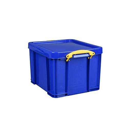 Really Useful Really Useful 35 Litre Box Solid - Blue