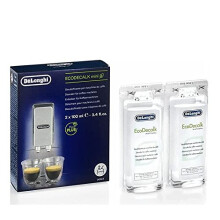 De'Longhi EcoDecalk Mini 2 x 100ml Descaler (Pack of 1)-White