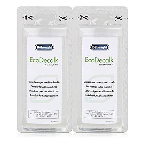 De'Longhi Delonghi EcoDecalk 2 x 100ml Descaler (Pack of 1) 2