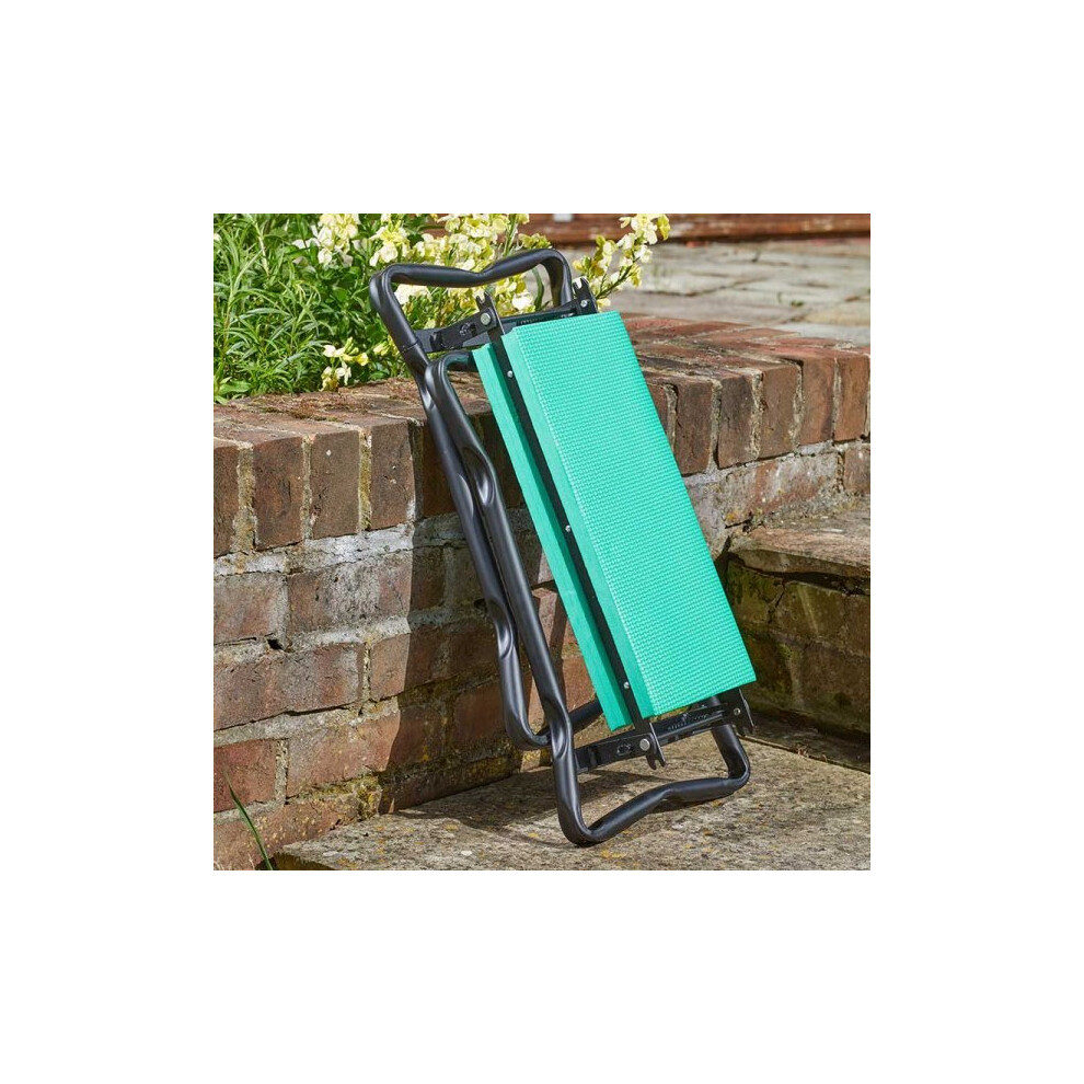 Smart Garden - Dual Purpose Folding KneelerSeat, Folding Kneel Seat Gardening