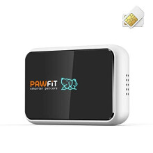Pawfit 2 Pet GPS Tracker & Activity Monitor, Fully Waterproof GPS Tracker for Dogs and Large cats, Pet Fitness Tracker, Voice Recall, Unlimited Range
