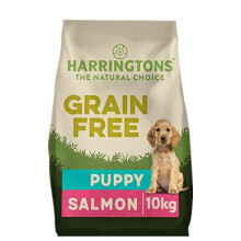 Harringtons Complete Grain Free Hypoallergenic Salmon & Sweet Potato Dry Puppy Food 10kg - Made with All Natural Ingredients