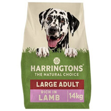 Harringtons Complete Large Breed Dry Dog Food Lamb & Rice 14kg - Made with All Natural Ingredients
