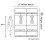 (Oak, 150 cm) Chen Sliding Mirror Wardrobe With Chest Drawers 4