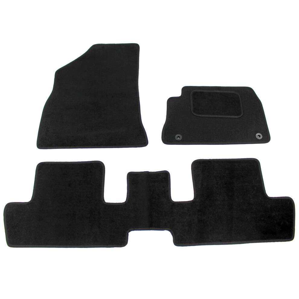 Peugeot 3008 2009-2016 Tailored Carpet Car Mats 3pc Floor Set Easimat