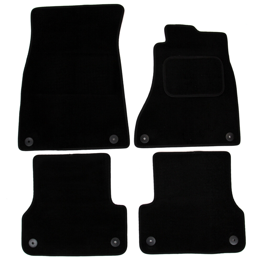 Audi A6 C7 2011 - 2018 Fully Tailored Carpet Car Mats 4pcs Set Easimat