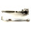 Brake Clutch Lever Set Silver Hydraulic Dirtbikes Pitbikes 110cc 125cc 140cc 3