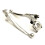 Brake Clutch Lever Set Silver Hydraulic Dirtbikes Pitbikes 110cc 125cc 140cc 1