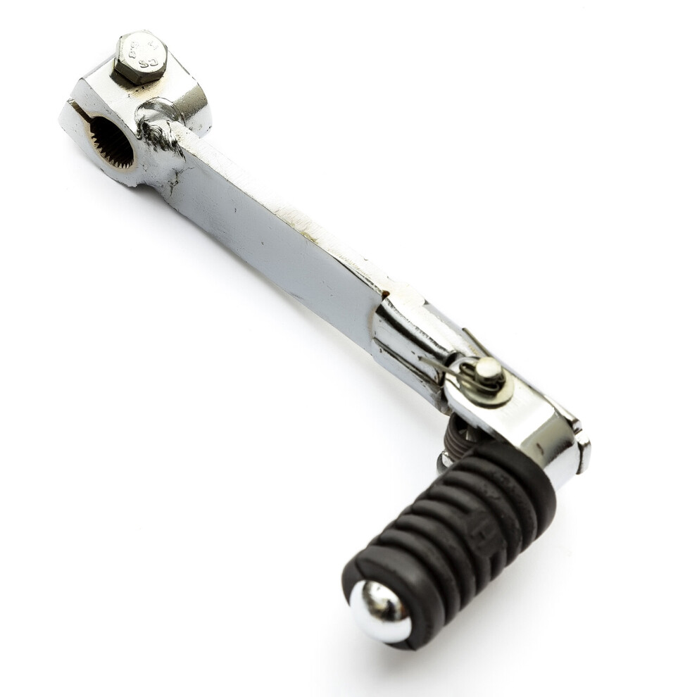 Pit Dirt Bike Quad Fold Back Foot Gear Change Lever 50Cc 90Cc 110Cc 125Cc 140Cc Silver 5055583022470
