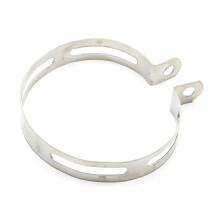 22907: 120mm Exhaust Silencer Clamp Bracket Hanger for 125cc Chinese Import Scooters – Durable Metal Ring Clamp