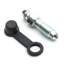 7mm Brake Calliper Bleed Nipple & Dust Cover Motorcycle Motorbike