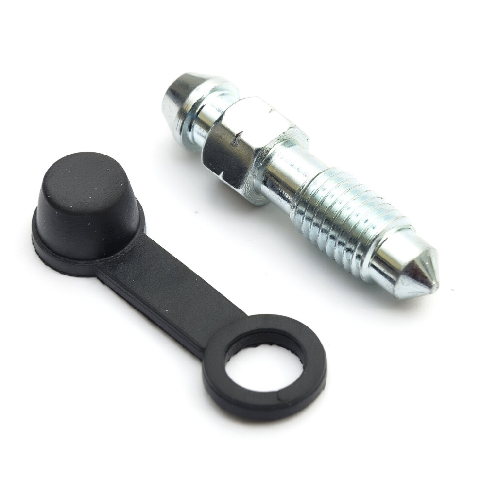 7Mm Brake Calliper Bleed Nipple & Dust Cover Motorcycle Motorbike 5056213509392