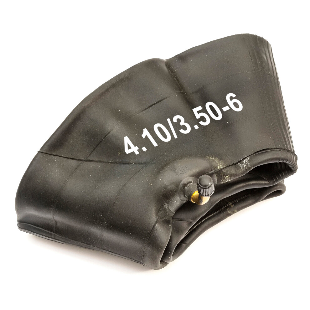 Petrolscooter Inner Tube 4.10/3.50-6 Bent Valve 6 Inch Wheel Barrow Wheelbarrow 4.10 3.50 - 6
