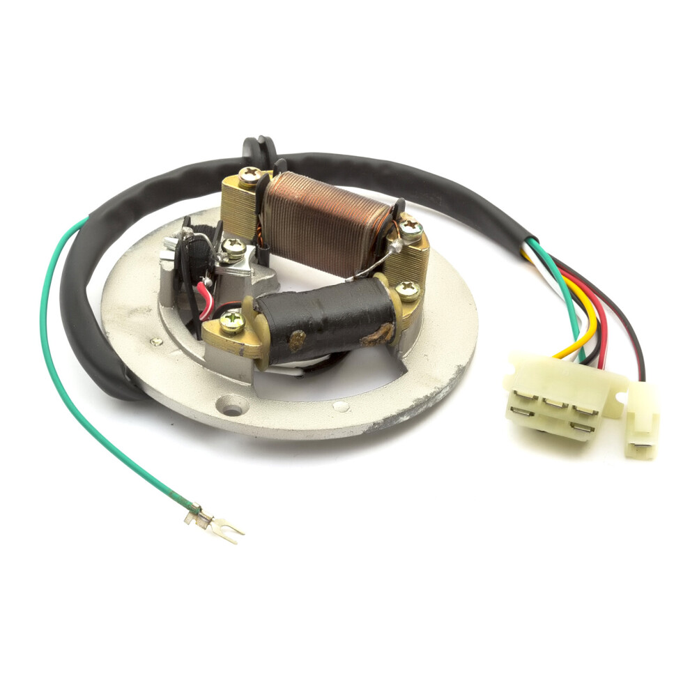 Ignition Stator Magneto Fits Yamaha Dirtbike Pw80 Pw 80 Peewee 2 Coil 6 Wire 5056213510640