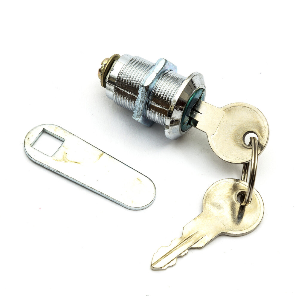 Cam Lock Letterbox File Drawer Arcade Cupboard Mailbox Cabinet Locker 2 Key 25Mm 5055583091759