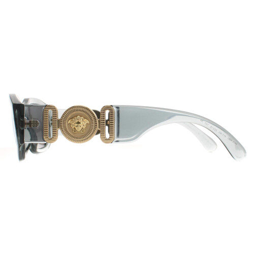 Versace Versace Sunglasses VE4361 311/6G Transparent Grey Light Grey Silver Mirror 2