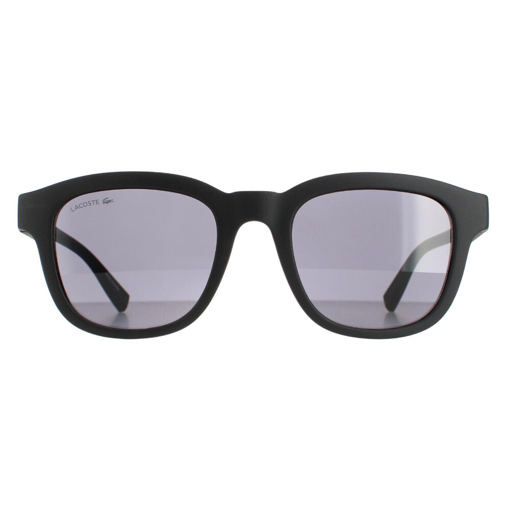 Lacoste Sunglasses L966s 002 Matte Black Grey