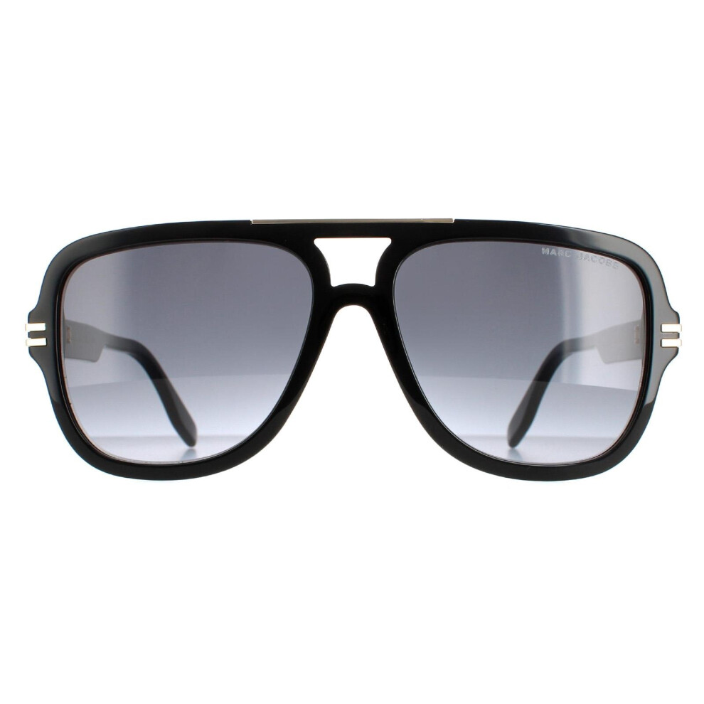 Marc Jacobs Sunglasses Marc 637/S 807 9O Black Dark Grey Gradient Black,Grey