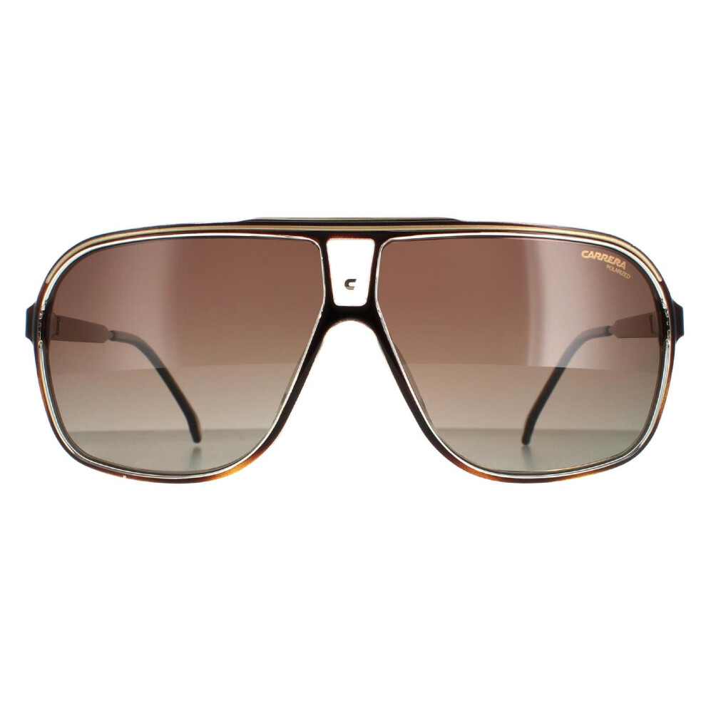 Aviator Havana Brown Gradient Polarized Grand Prix 3