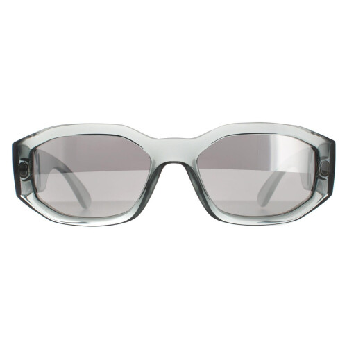 Versace Versace Sunglasses VE4361 311/6G Transparent Grey Light Grey Silver Mirror