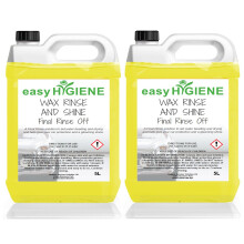 Wax Rinse & Shine Beading & Drying Rinse Aid - 10L (2x5L) Concentrate - High Gloss Car Care - 10waxrin