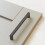 160mm Black Nickel Gloss Square D Kitchen Cabinet Handle 1