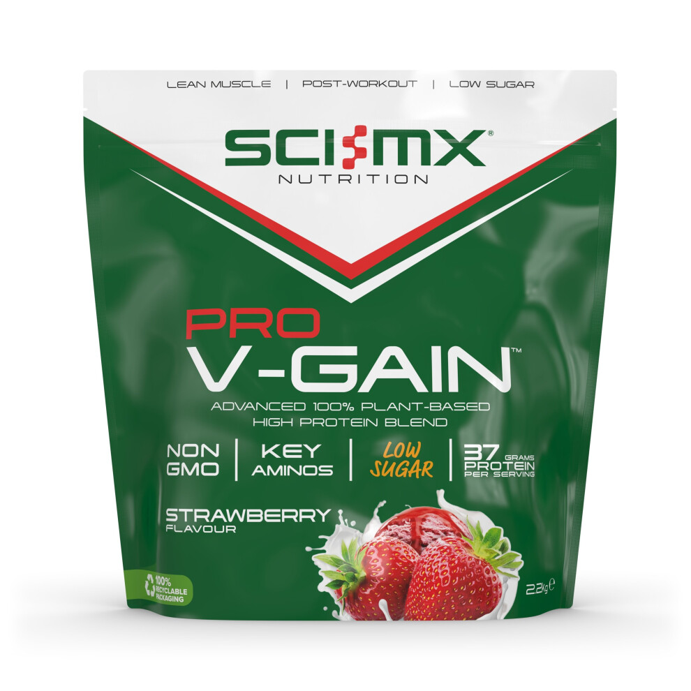 Sci-Mx Nutrition (Strawberry) Pro V Gain Protein 2.2Kg Isolate