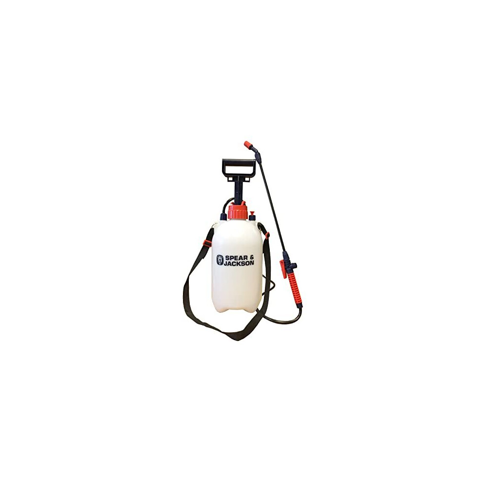 Spear & Jackson 5LPAPS Pump Action Pressure Sprayer 5 Litre