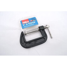 Hilka 64500002 2-Inch Pro Craft Heavy Duty G Clamp