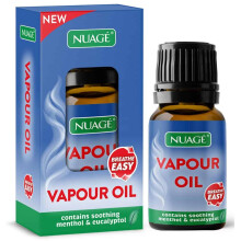 Nuage Decongestant Vapour Oil Menthol Eucalyptol Massage Bath Oil 10ml