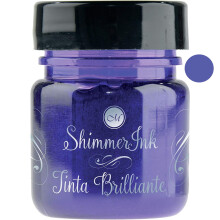 (Sugar Plum) Calligraphy Shimmer Ink Metallic Writing Inks
